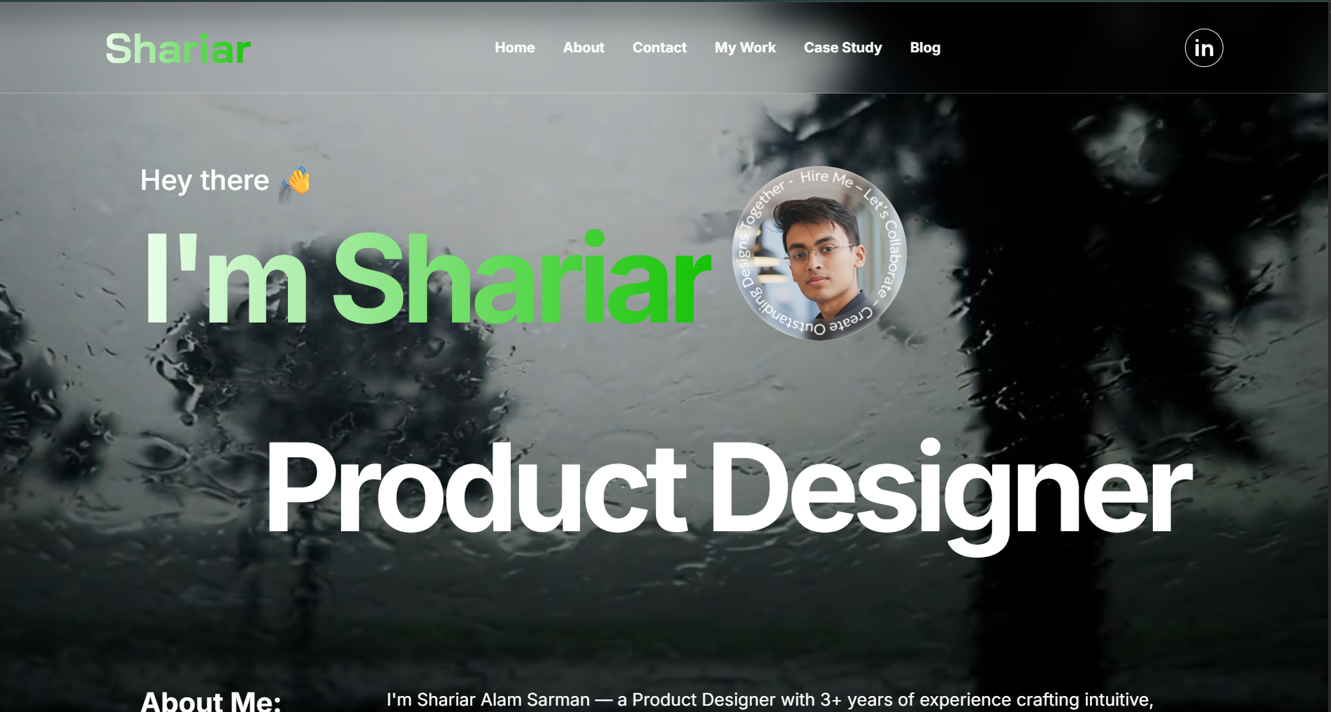 Shariar Sarman — UI/UX Designer Portfolio