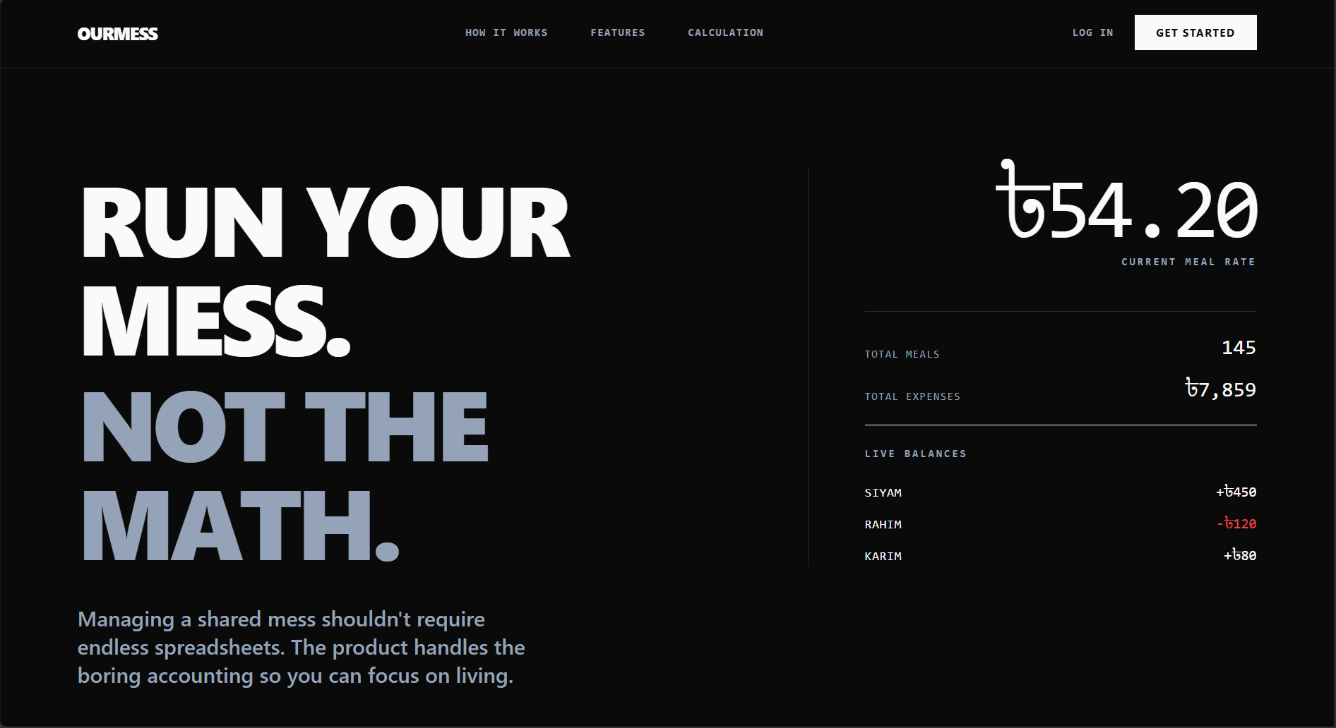 MessFlow — Multi-Tenant Mess Management SaaS