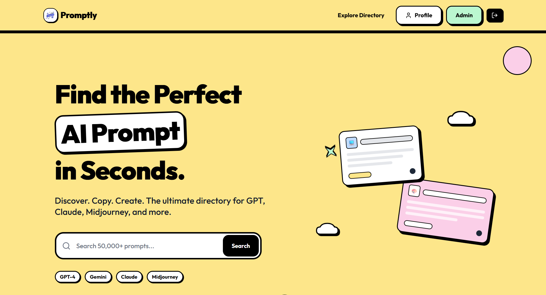 Promptly — AI Prompt Discovery Platform